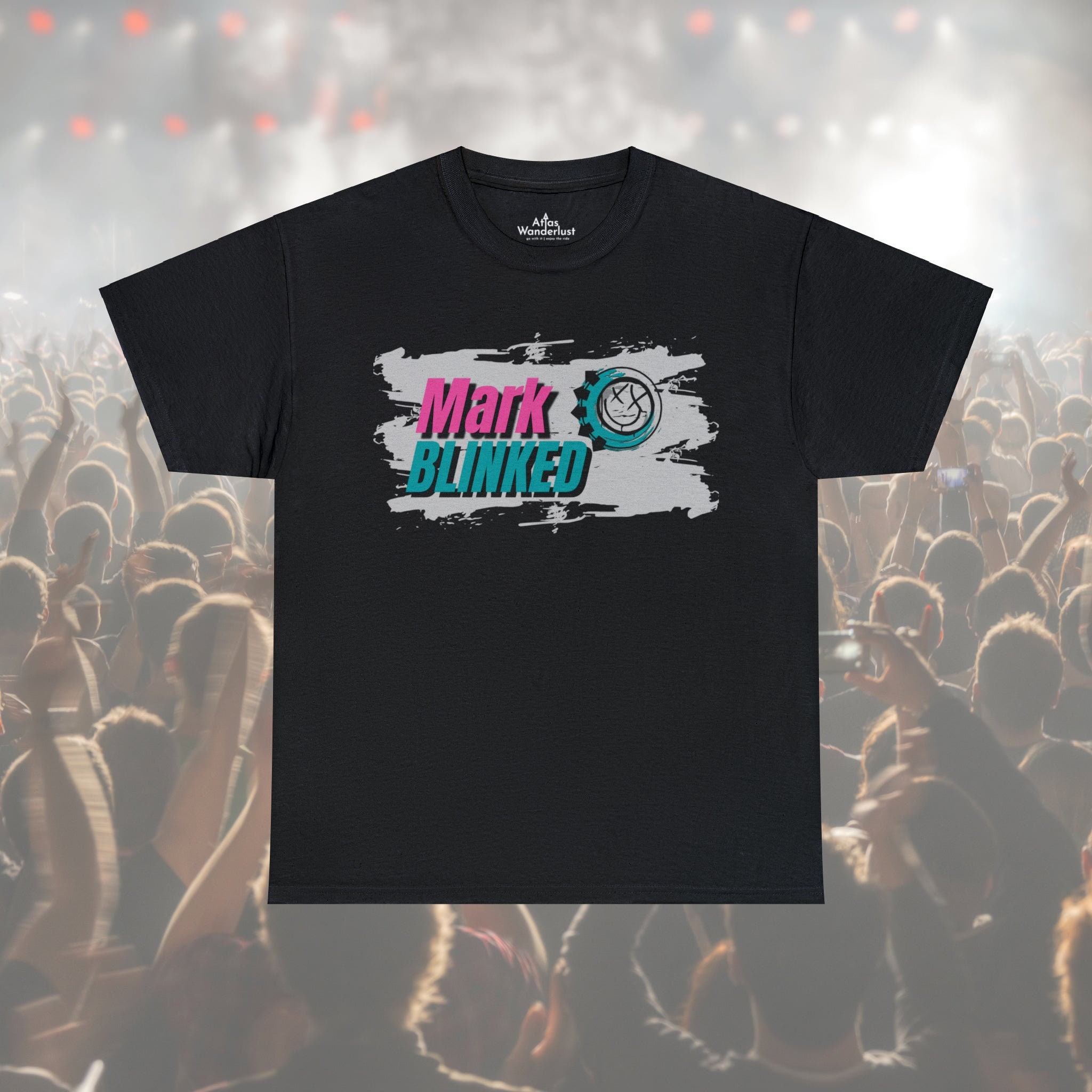 Blink 182 Tee, Mark Hoppus Blinked, Exclusive T-shirt for Blink