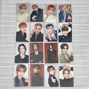 ATEEZ Hongjoong Seonghwa Yeosang offizielle Fotokarten
