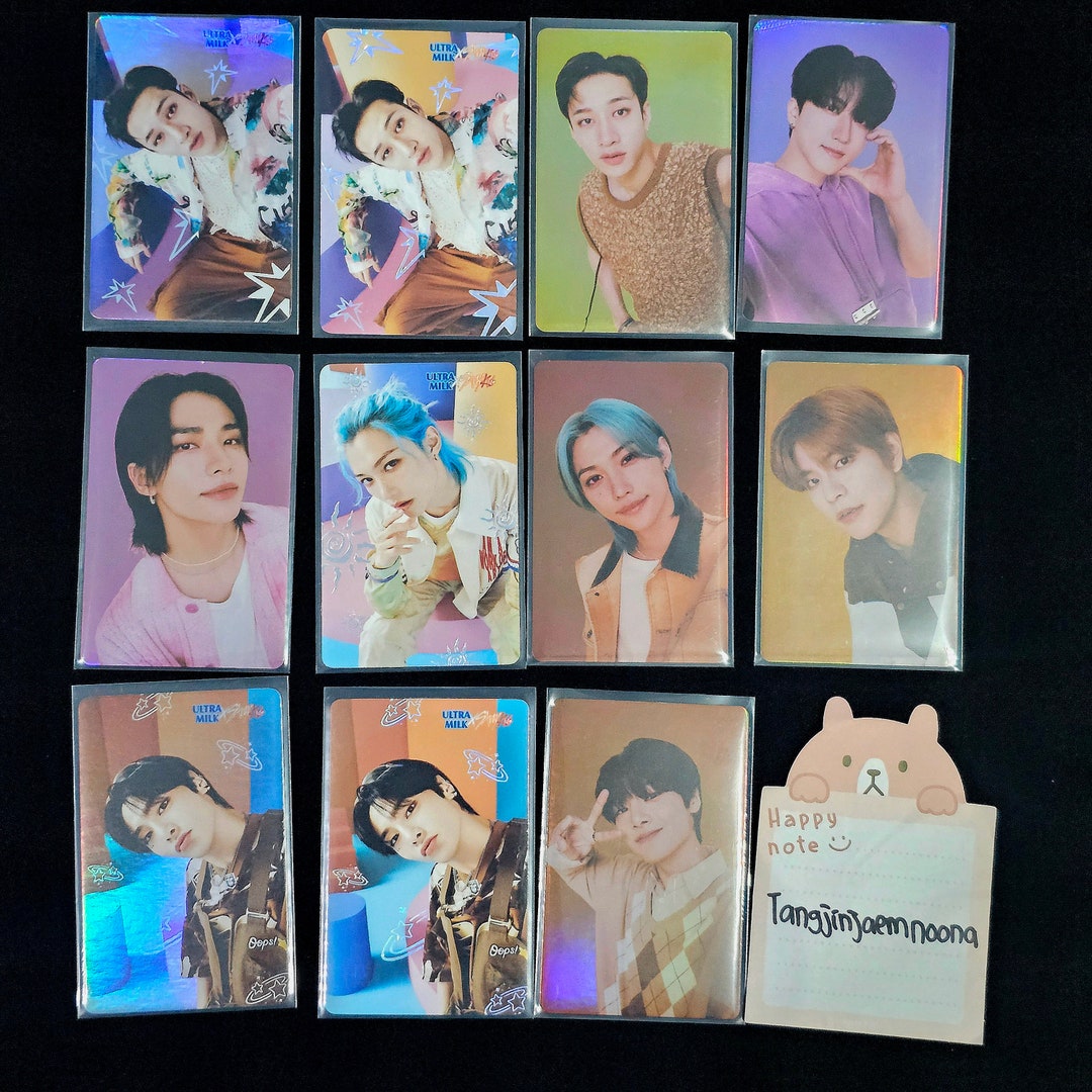Stray Kids SKZ Ultra Milk Official Photocard Round 1& Round