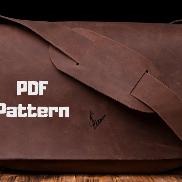 Messenger Bag Pattern Template