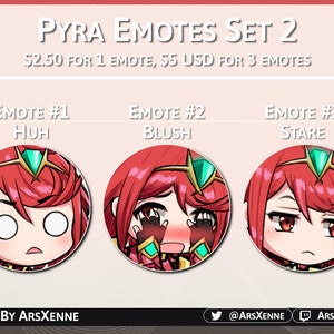 Pyra Emotes Set 2 (Pay-to-Use)