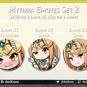 Mythra Emotes Set 2 (Pay-to-Use)