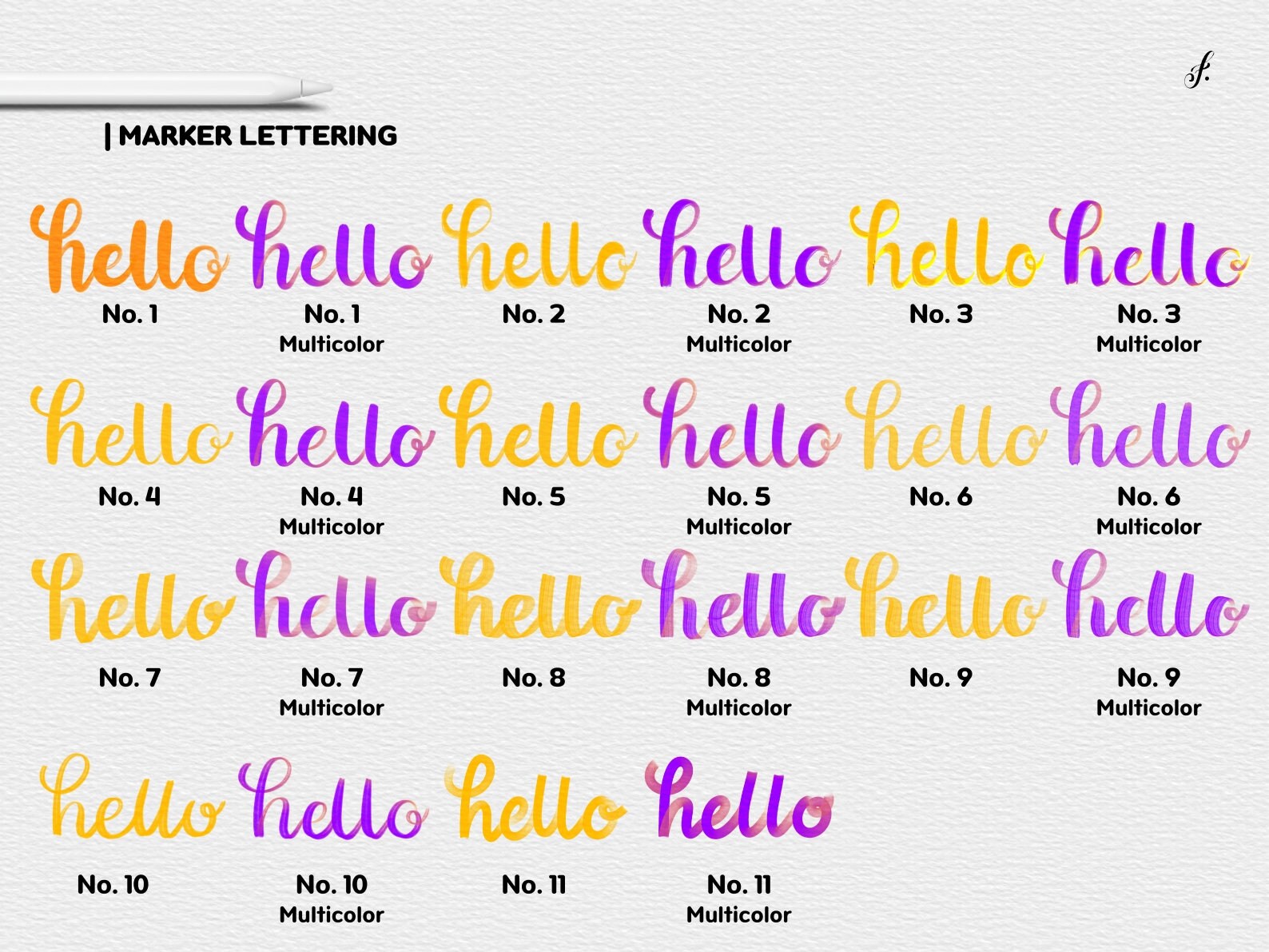 146 Procreate Brushes for Procreate Lettering With 65+ Procreate ...