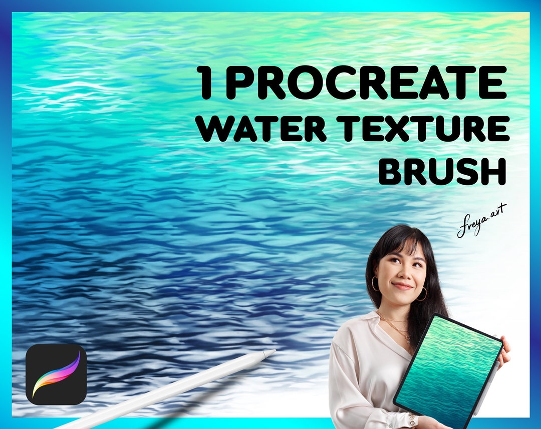 Procreate Water 1 Procreate Water Brush Ocean Brush Sea Etsy