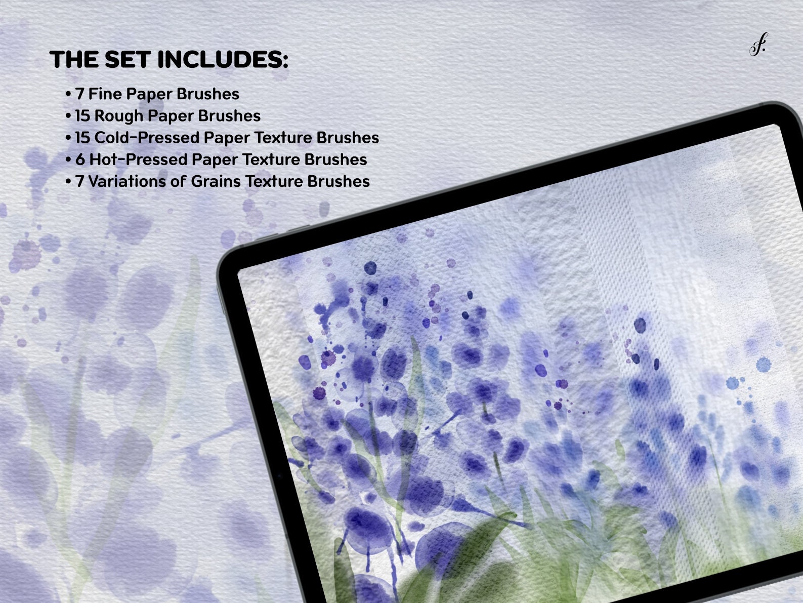 Procreate Paper Brushes | 50 Paper Texture Brushes for Procreate, Best ...