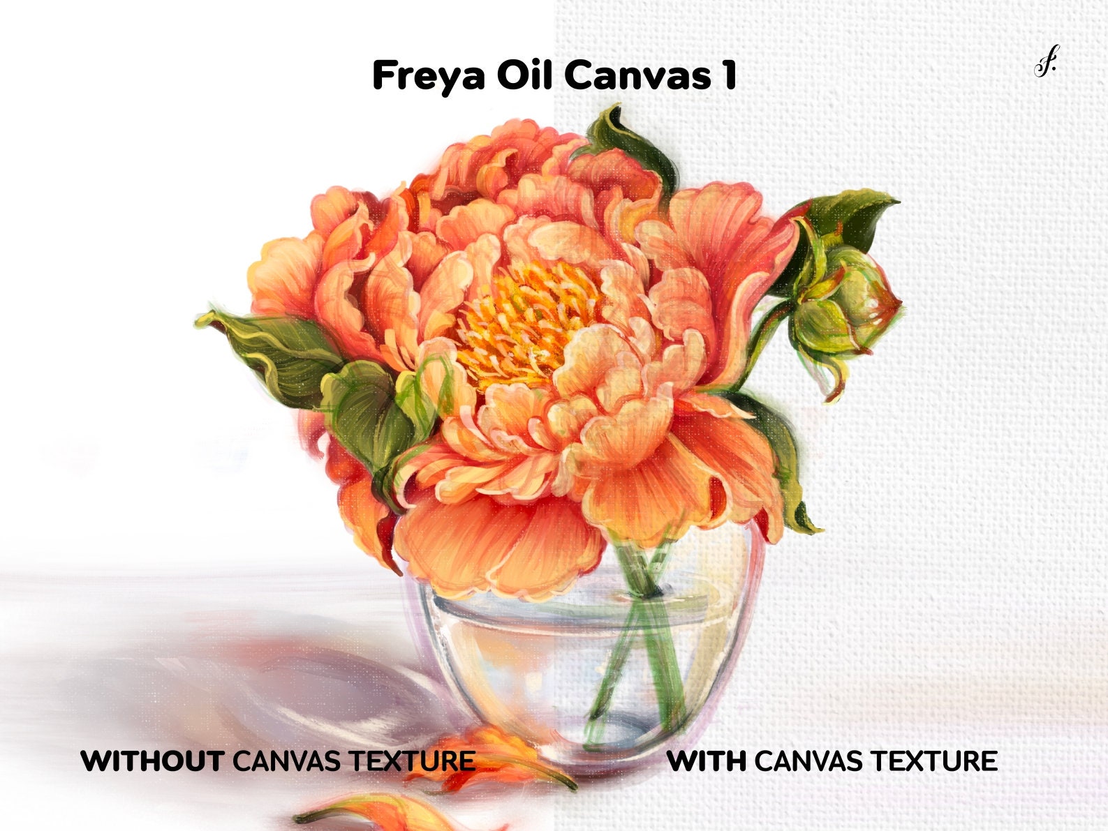 Canvas Texture Procreate Brushes | Oil Canvas Texture Pack of 3 Brushes ...