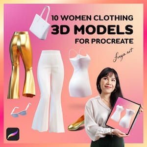 Vêtements de procréation 3D | 10 Vêtements et accessoires pour femmes, robe, sweat à capuche, pantalon, leggings, soutien-gorge de sport, baskets, ballerines, sac, lunettes de soleil