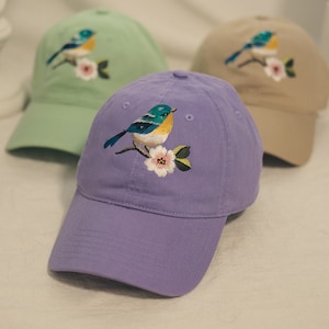 Casquettes de baseball personnalisées brodées, Casquette brodée, Casquette de baseball Bird, Casquettes personnalisées, Casquette de rentrée scolaire, Cadeaux casquette de baseball