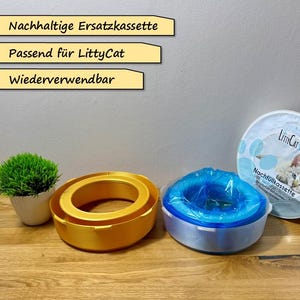 猫用トイレトレイ用 Littycat 廃棄バケツに適した詰め替え用および交換用カセット詰め替え用