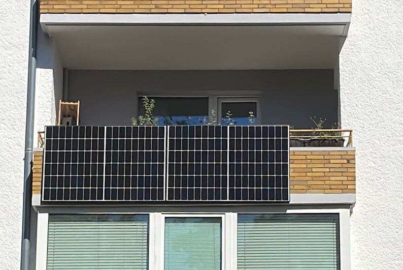 Bracket for Balcony Power Systems Solar Systems on Railings - Etsy