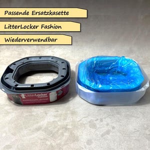 猫トイレから猫砂を廃棄するための詰め替えおよび交換用カセット。たとえば、LitterLocker のファッション廃棄バケツに適しています。