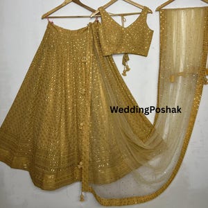 Beige Colour lehenga choli for women | indian wedding wear lehengas | party wear chaniya choli | ivory lehenga choli | party wear lehengas