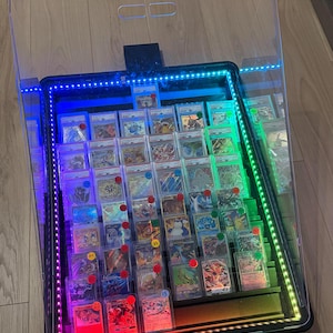 Zion Case LED Uppgraderingskit för Mässor Pokémon Sportkort One Piece