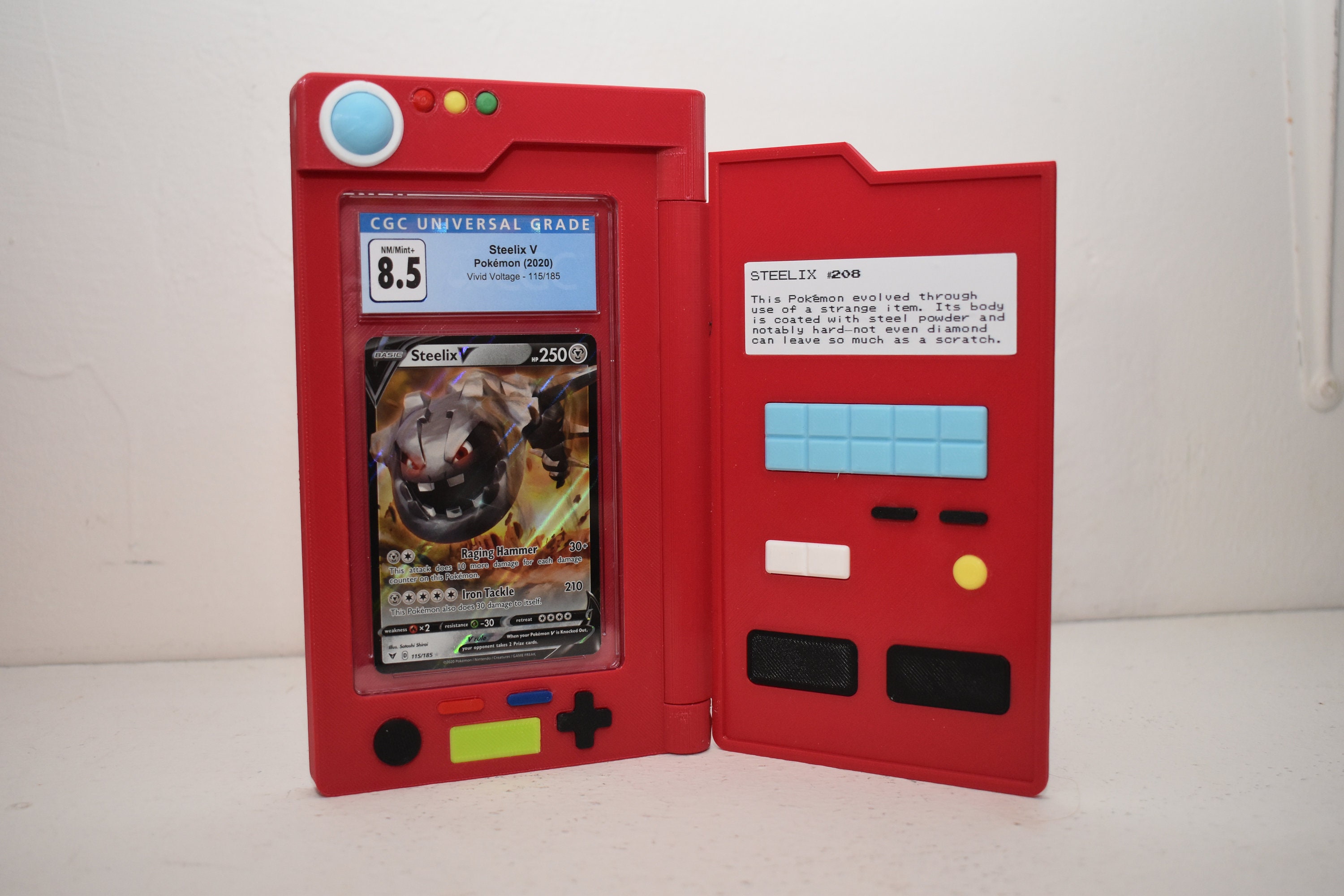 Pick Your Favorite Gen 1 Pokemon — Custom Pokedex Slab Display, Graded PSA 10! 8 thumbnail image