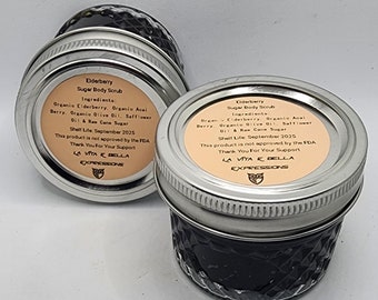 Acai Berry & Elderberry Sugar Body Scrub
