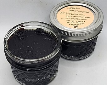 Elderberry  Acai Berry Sugar Body Scrub