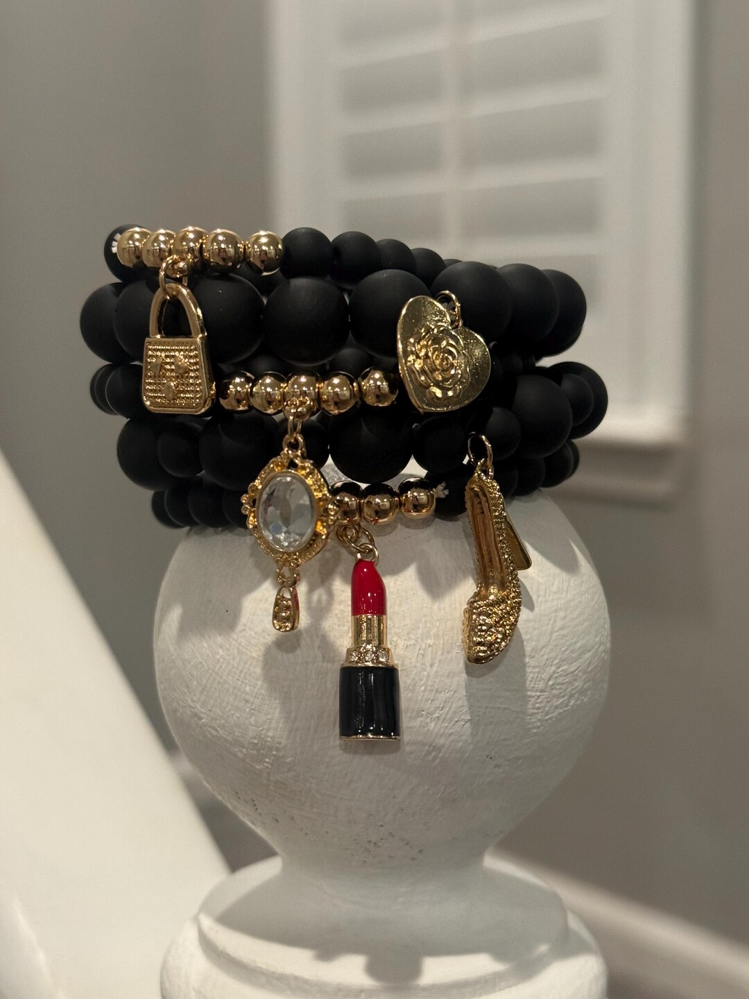 She Stack She Means Business Charm Stack - Etsy