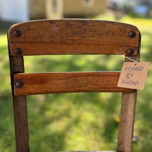 Vintage School Chairs