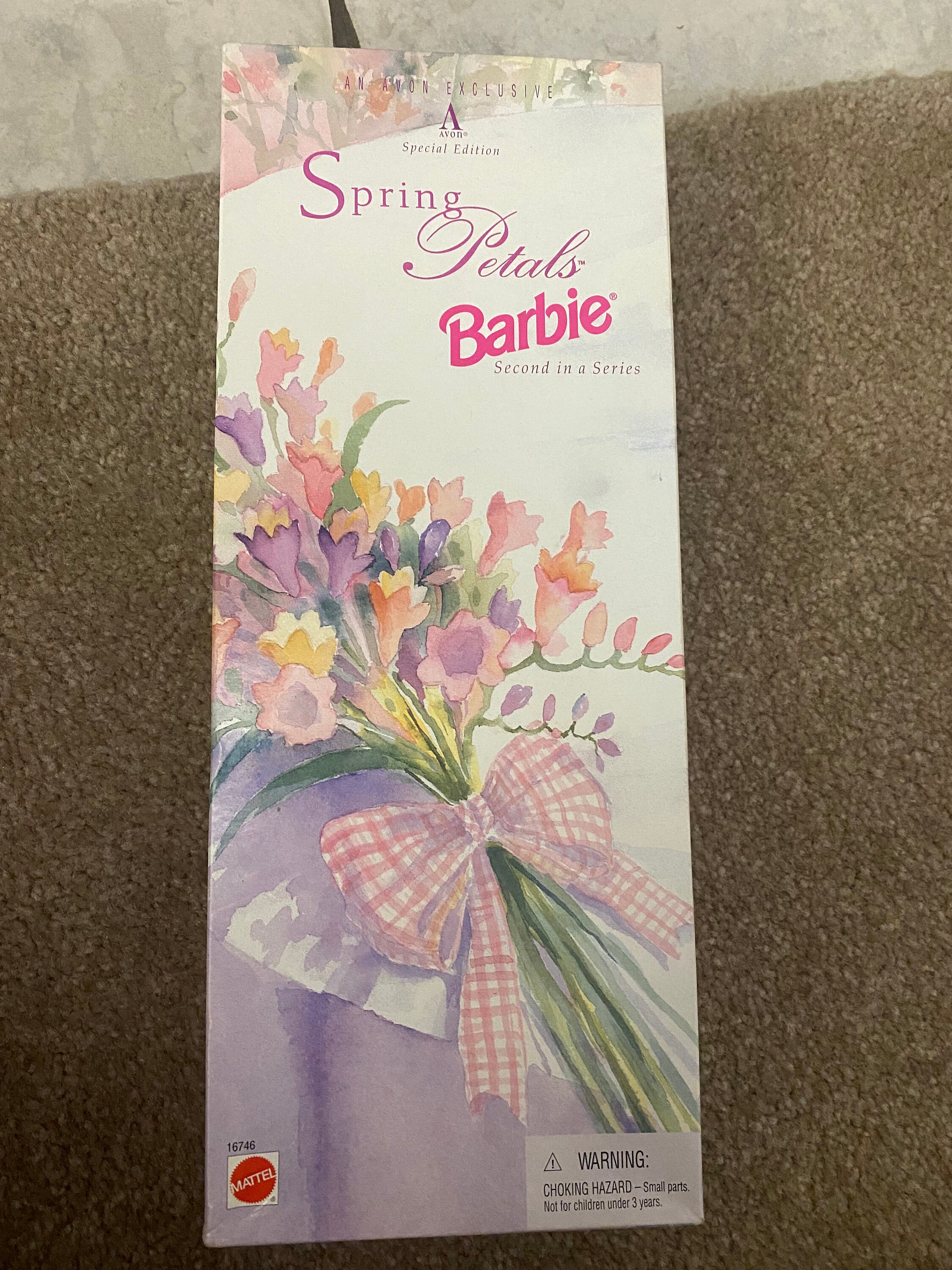 Avon Special Edition Spring Petals Barbie Second in a Series Etsy