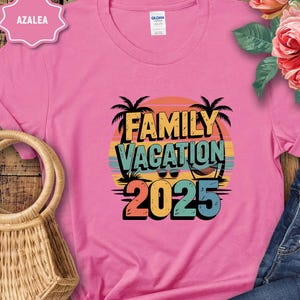 Family Trip 2025, Funny Family Travel, Summer Vacation Matching, Family Beach Trip, Making Memories Together
