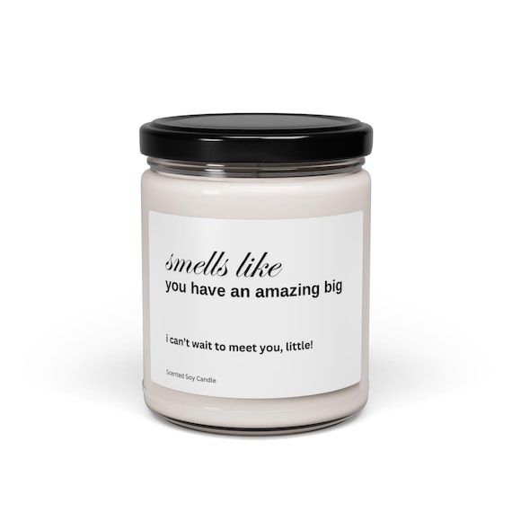 Big Little Reveal Sorority Scented Soy Candle, 9oz, Big Little Basket Stuffers