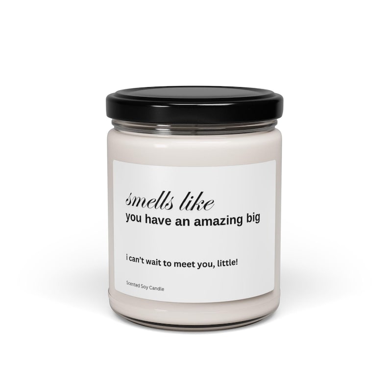 Big Little Reveal Sorority Scented Soy Candle, 9oz, Big Little Basket Stuffers image 1