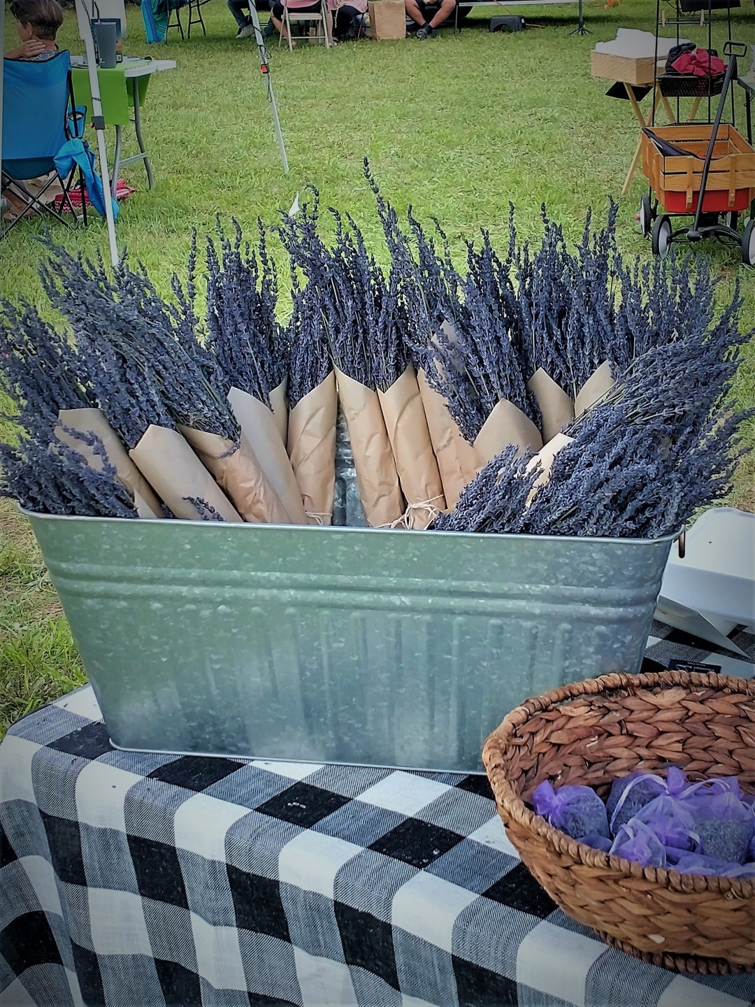 Creekside Farms Dried Lavender Bundles, Set of 3, Handmade