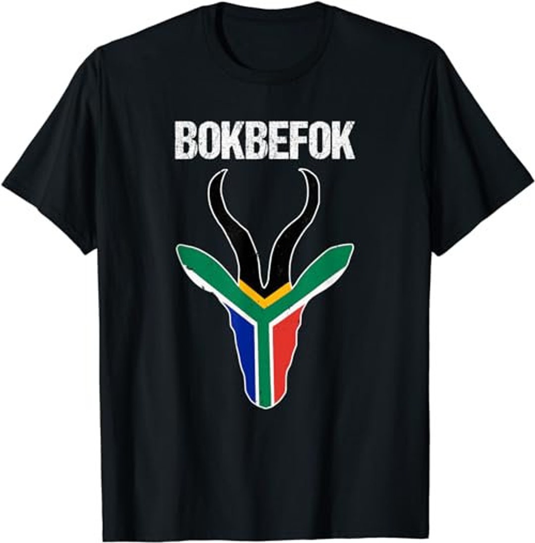 Bokbefok South African Rugby Bokke South Africa Flag Colors Tshirt, Sweatshirt, Hoodie 46795