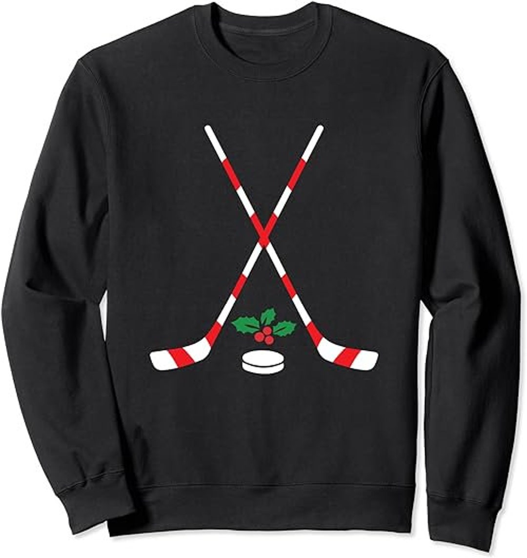 Ice Hockey Christmas Gift Candy Cane Hockey Stick Hockey Etsy