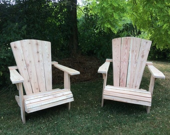 Fauteuils de jardin Adirondack