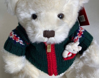 Harrods Old Vintage Harrods Baby Long Sleeve Romper Top Great For Teddy Bears Approx 0-6 