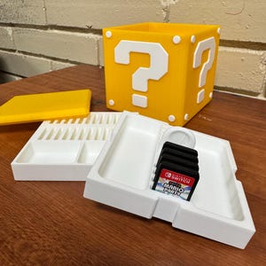 Question block inspired for N Switch Cartridge Holder