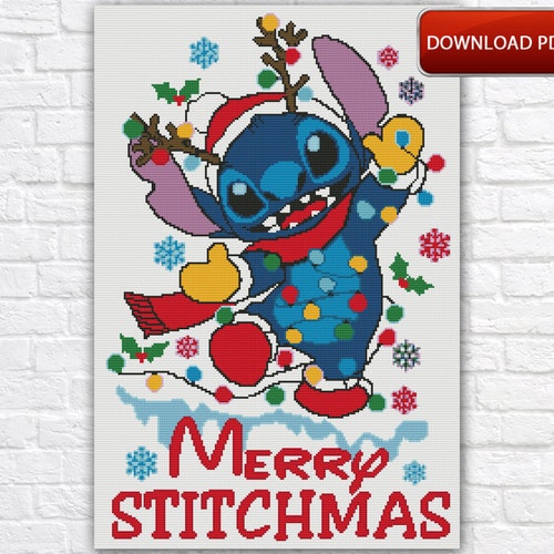 Lilo and Stitch Cross Stitch Pattern Disney Cross Stitch - Etsy Canada