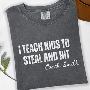 Personalized Baseball Coach Shirt, Funny Baseball Coach Gift