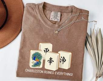 Funny Mahjong Shirt, Game Night Gift for Her