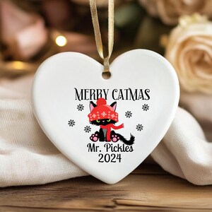 Personalized Cat Ornament Gift for Cat Lovers , Custom Cat Ornament Gift, Cat Lover Gift, Cat Lover, Persian Cat Lover, Custom Pet Ornament