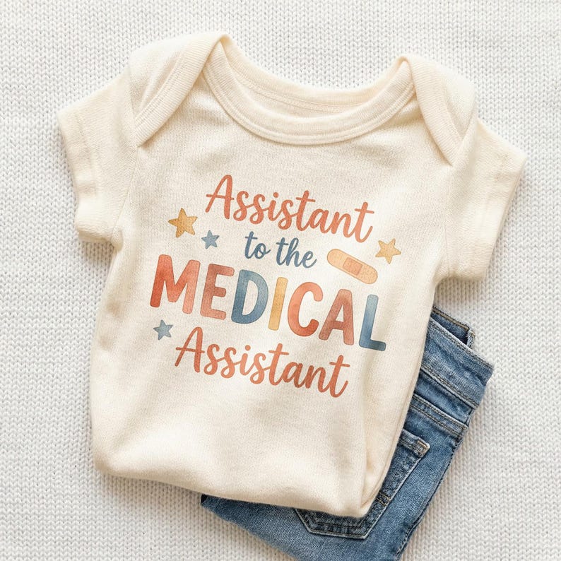 Assistant to the Medical Assistant Kids Shirt - Cute Future Doctor Toddler Tee image 4