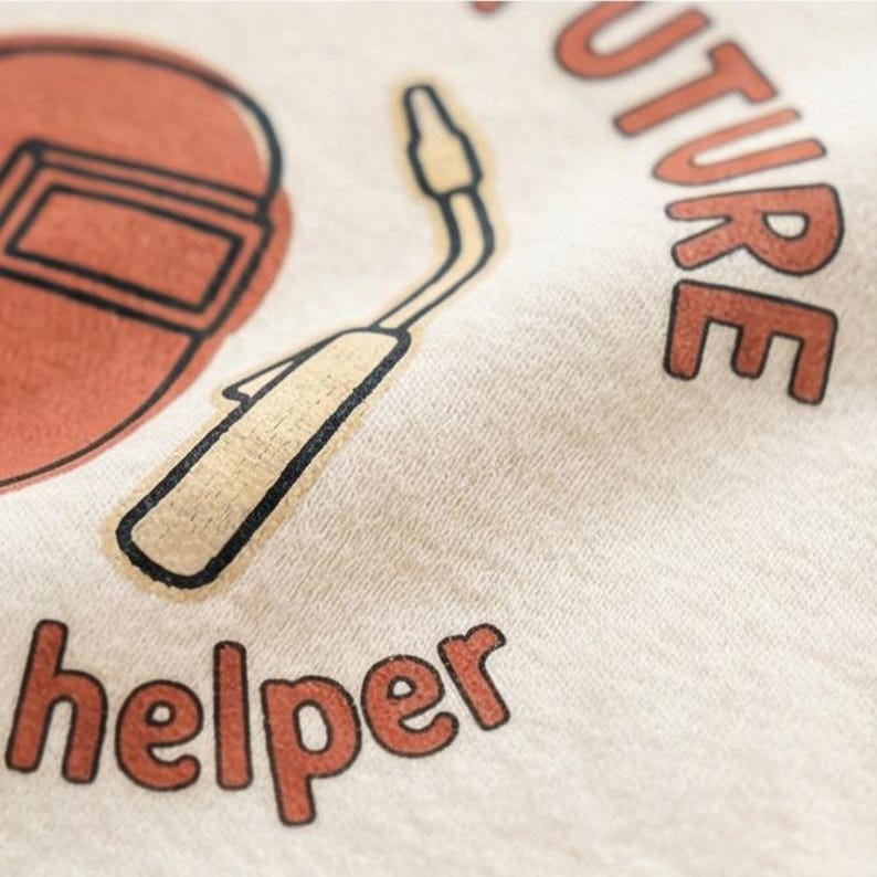 Daddy's Future Little Welding Helper Kids Shirt - Cute Welder Toddler ...