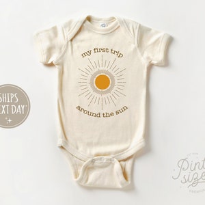 First Trip Around the Sun Toddler Shirt Retro One Year Old - Etsy