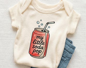 My Little Soda Pop Baby Onesie - Cute Kpop Korean Inspired Bodysuit