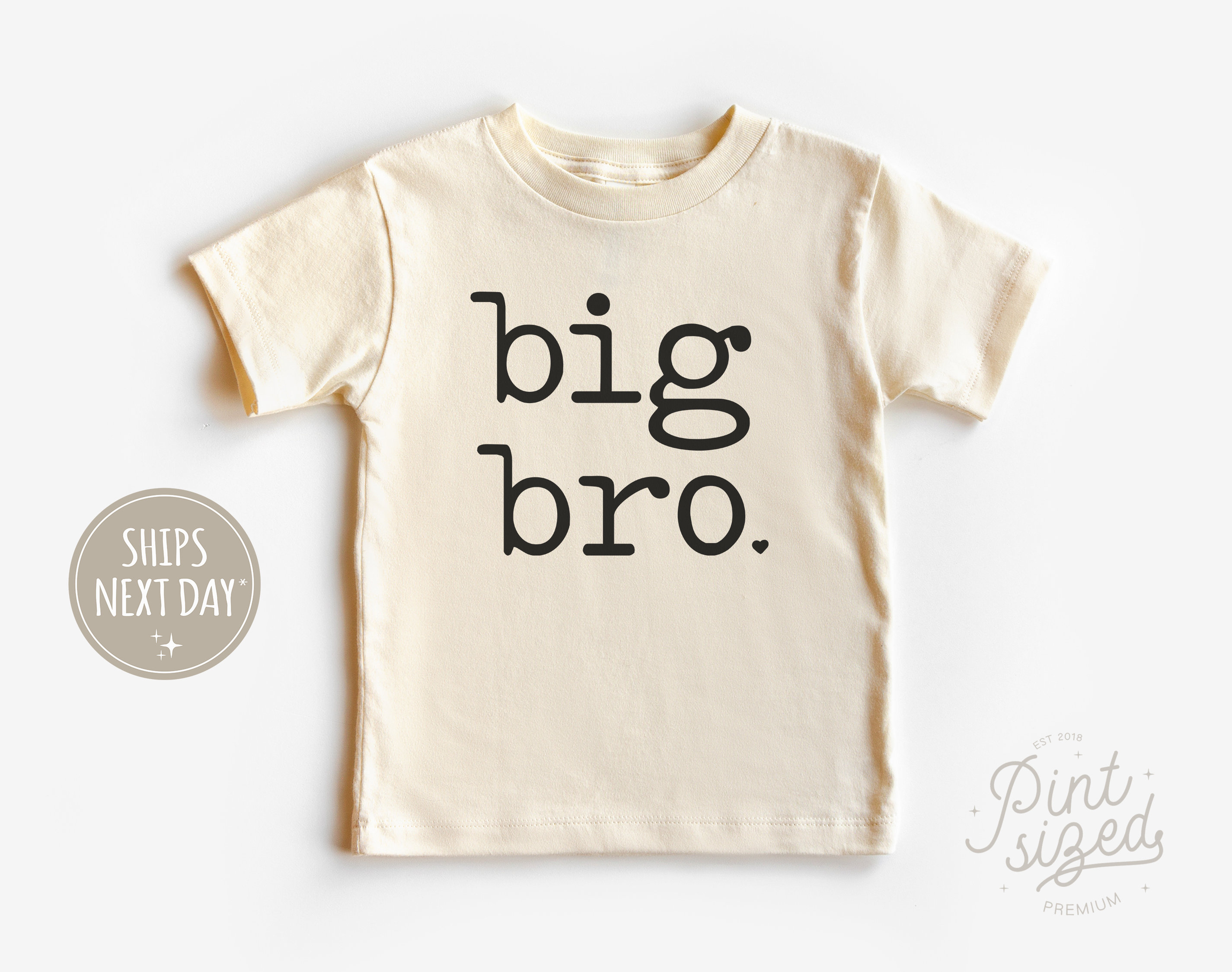 Tie dye kid's T-Shirt - Big Bro/Big Sis – Blue Leaf Designs