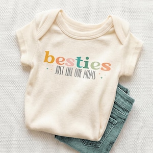 Besties Like Moms Baby Onesie® - Matching Best Friends Bodysuit