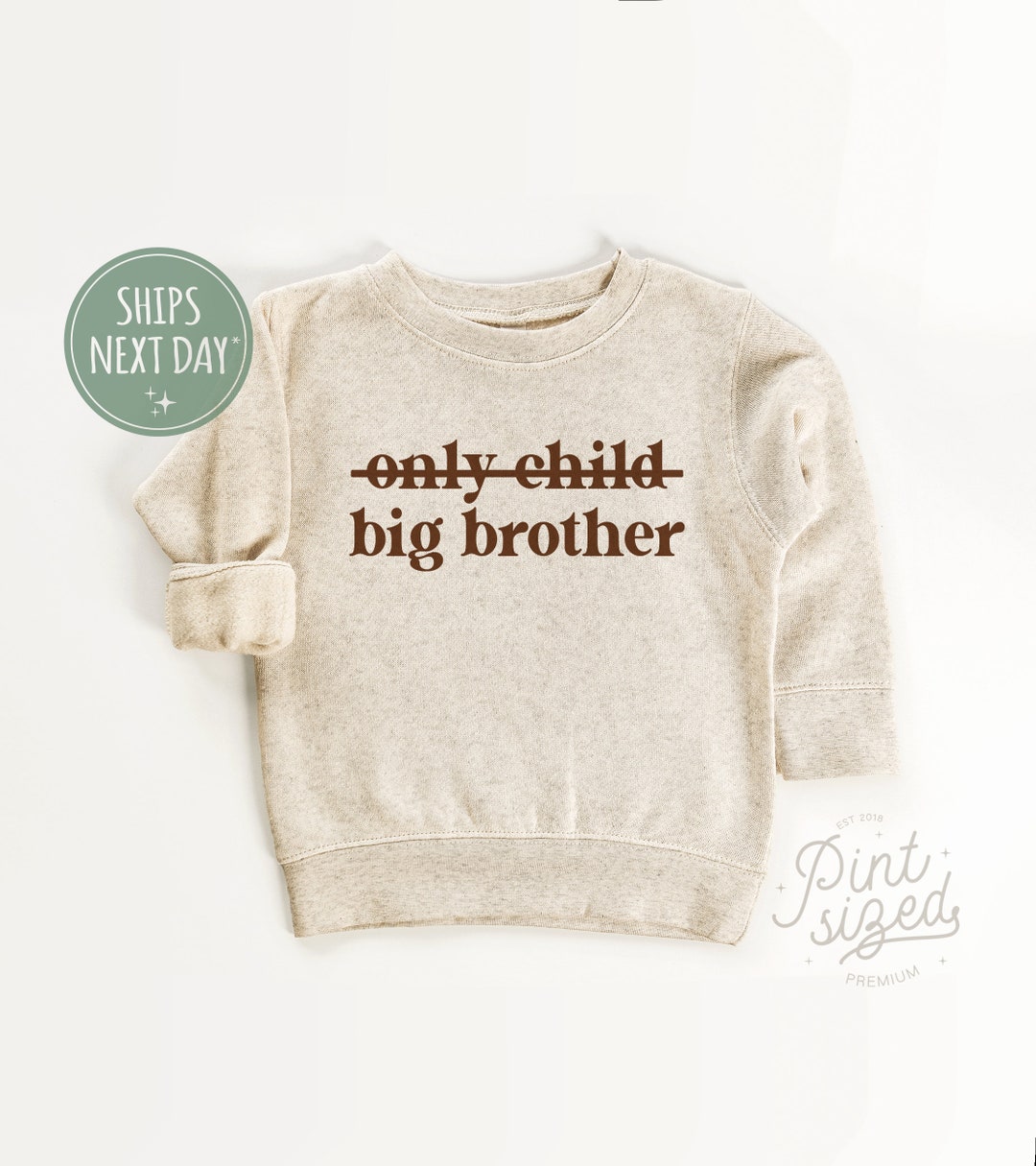 Big Brother Sweatshirt Für Jungen - 'BIG BRO' Aufdruck Baumwolle