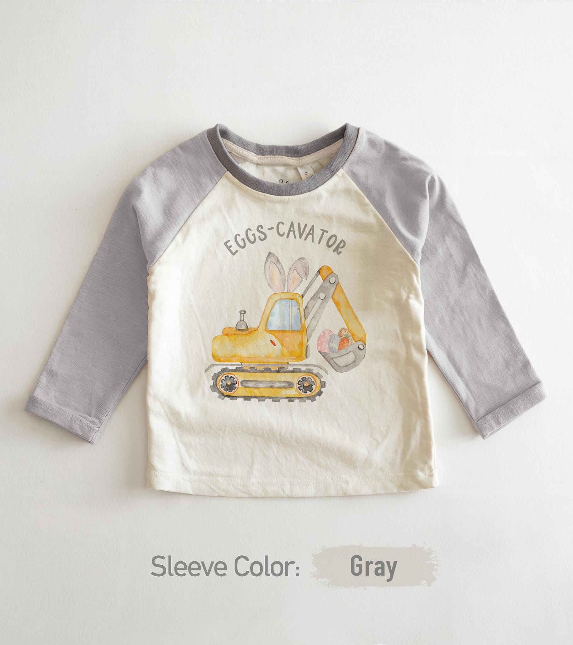 Easter Baby Onesie®- Eggs Cavator Funny Easter Baby Onesie® - Eggs Cavator Onesie® - Cute Easter Bodysuit - Natural Baby Onesie®