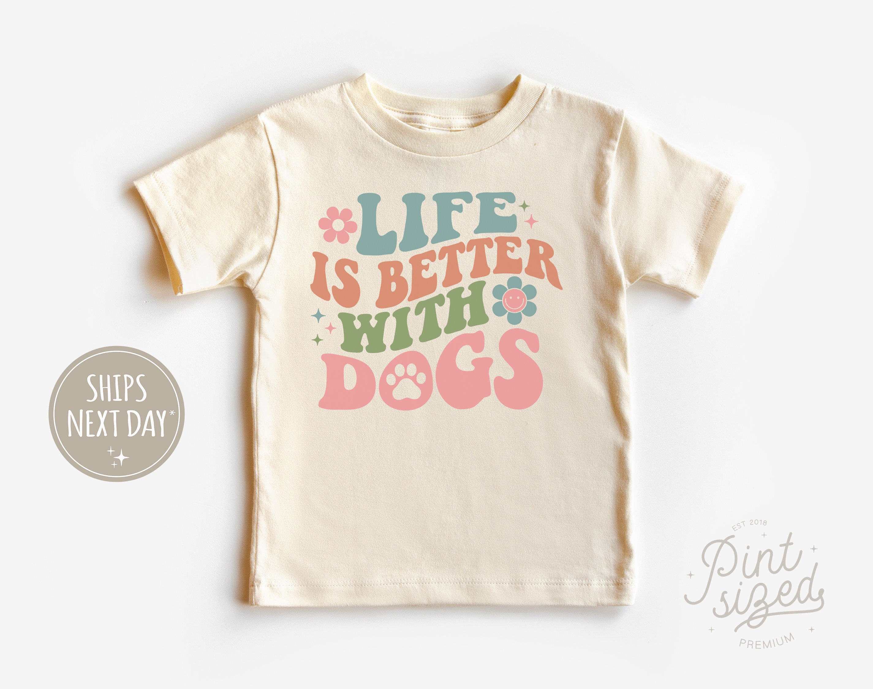 Let's Go Be A Dog! Toddler T-Shirt - TeeHex