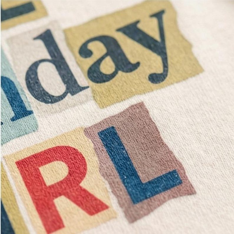 The Birthday Girl Kids Shirt - Cute Birthday Girl Toddler Tee bild 3