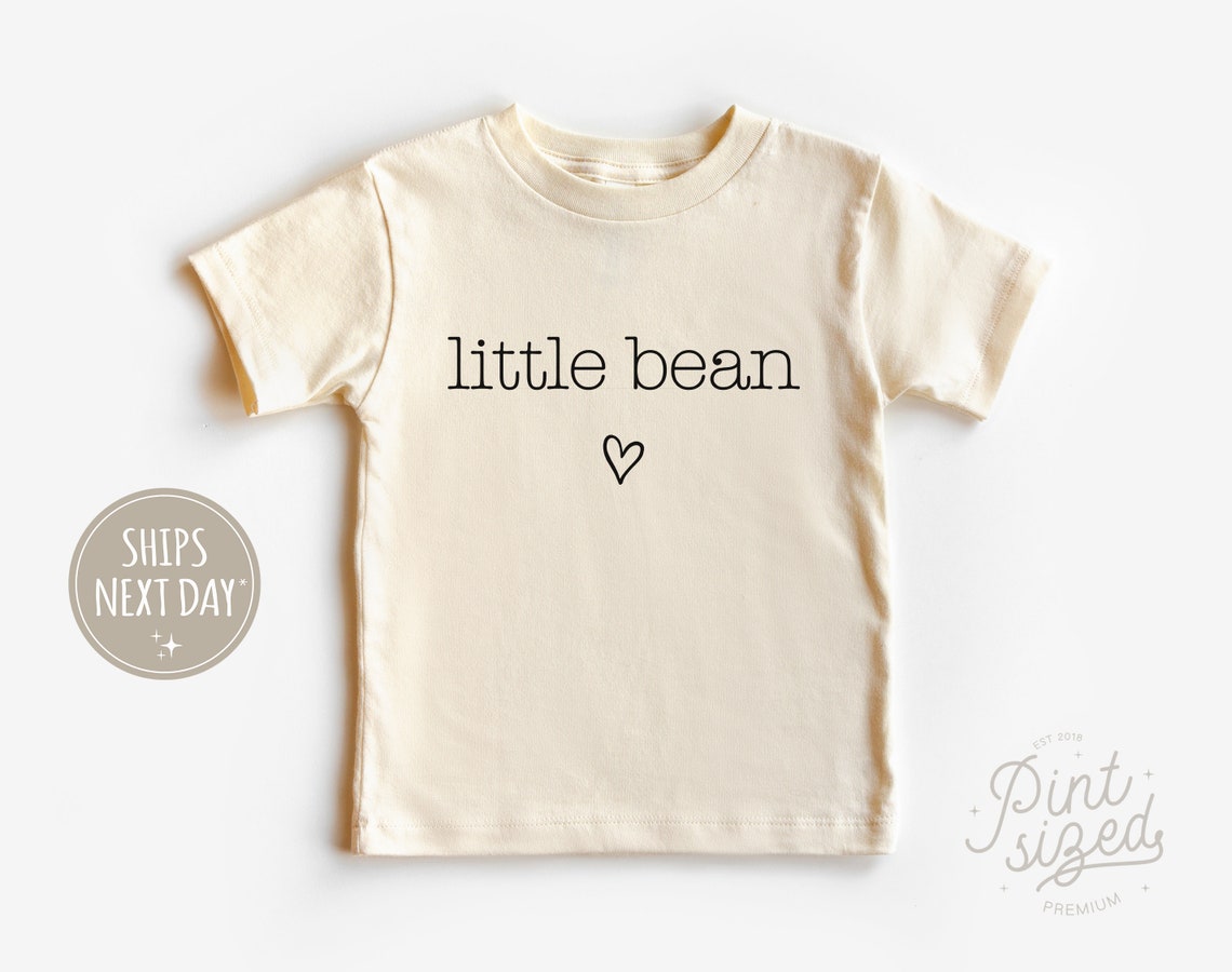 Little Bean Baby Onesie® Minimalist Bodysuit Cute Natural Etsy