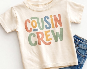 Cousin Crew Kids Shirt - Cute Matching Cousins Toddler Tee