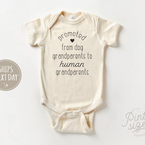 Your'e Going to be Grandparents Onesie® - Funny Announcement Bodysuit - Cute Natural Baby Onesie®