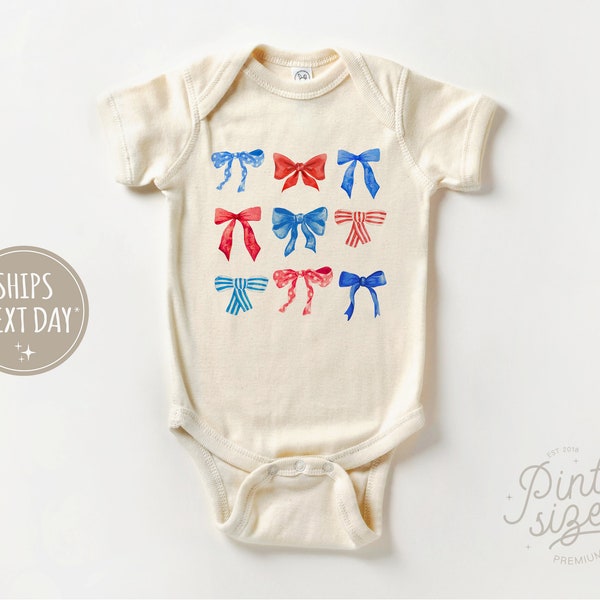 my first 4th of july onesie girl
